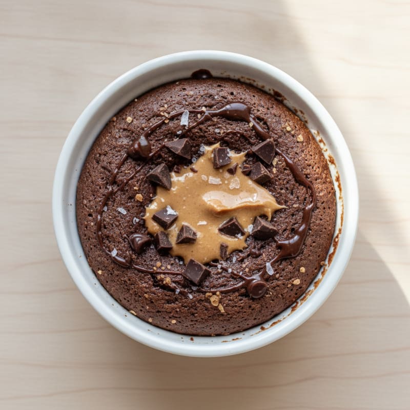 Decadent Chocolate Protein Mug Cake