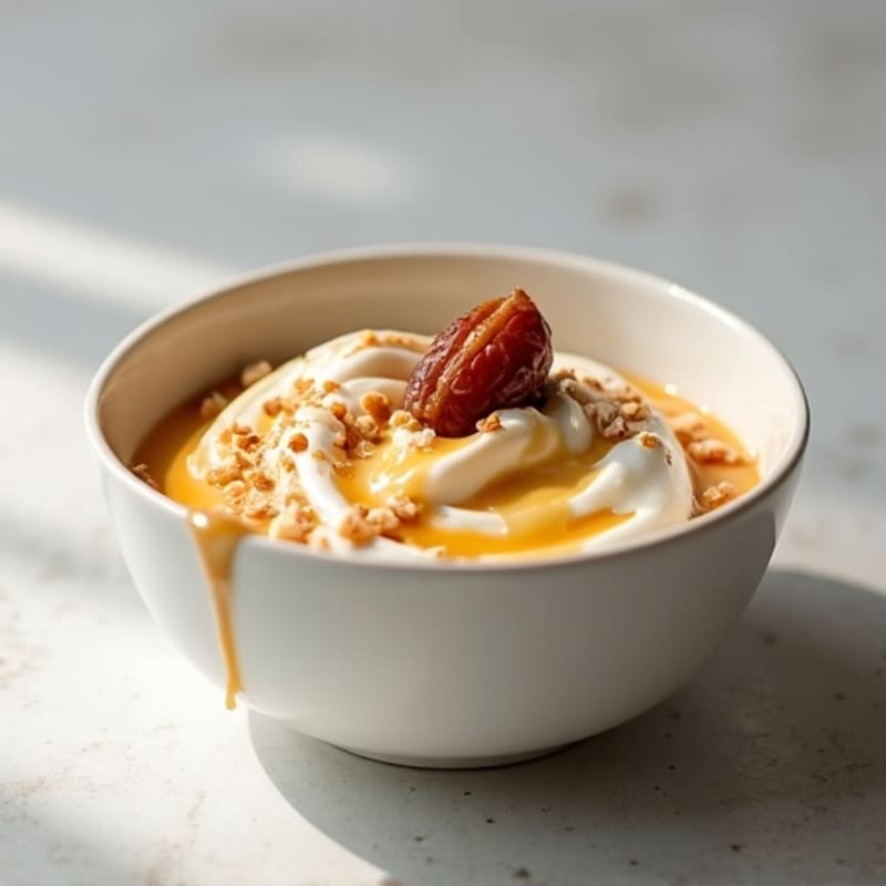 Creamy Salted Caramel Protein Bowl