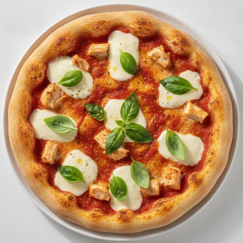 Classic Margherita Pizza with Fresh Basil