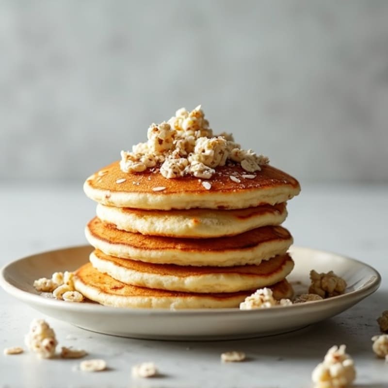 Fluffy Greek Yogurt Protein Pancakes