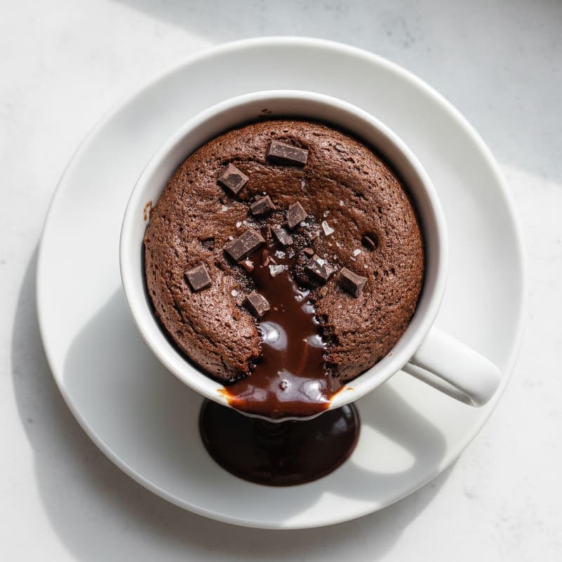 Decadent Chocolate Protein Mug Cake