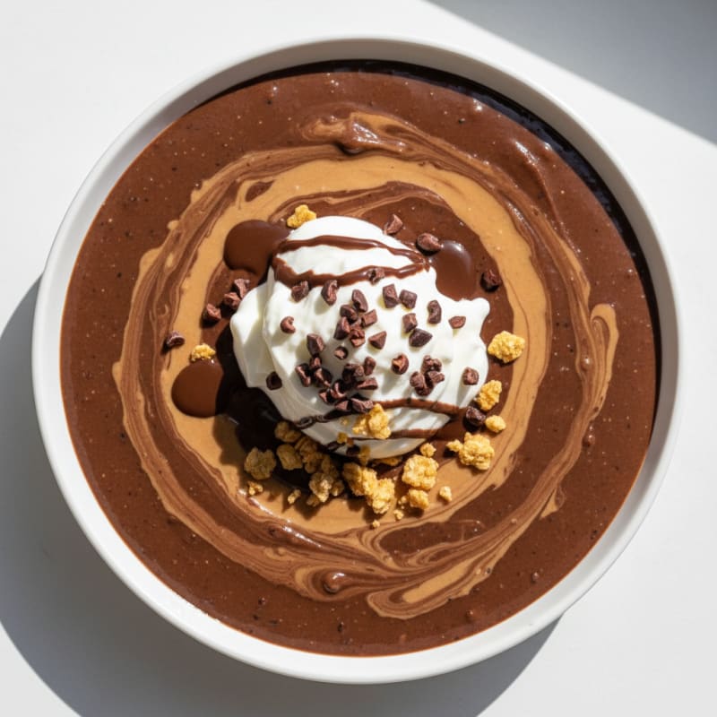 Silky Chocolate Protein Pudding