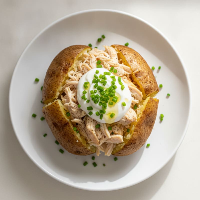 Classic Baked Potato with Chives