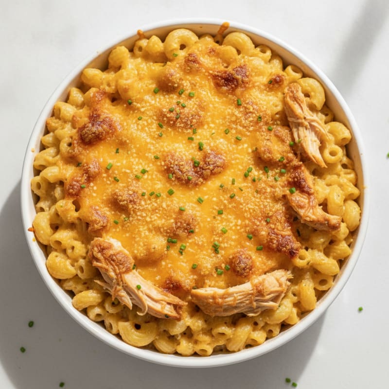 High-Protein Baked Macaroni and Cheese