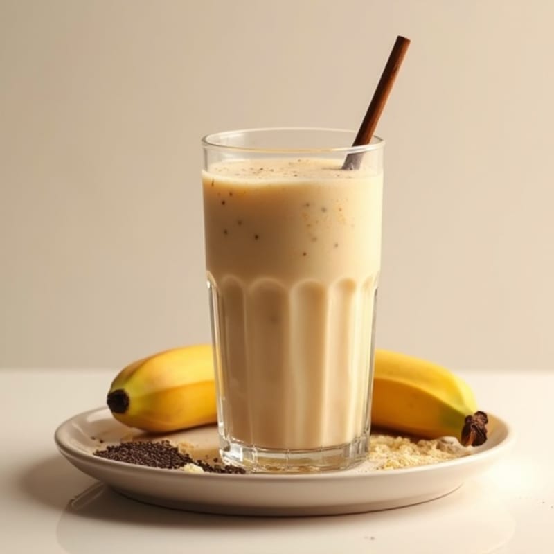 Creamy Vanilla Cold Brew Protein Smoothie