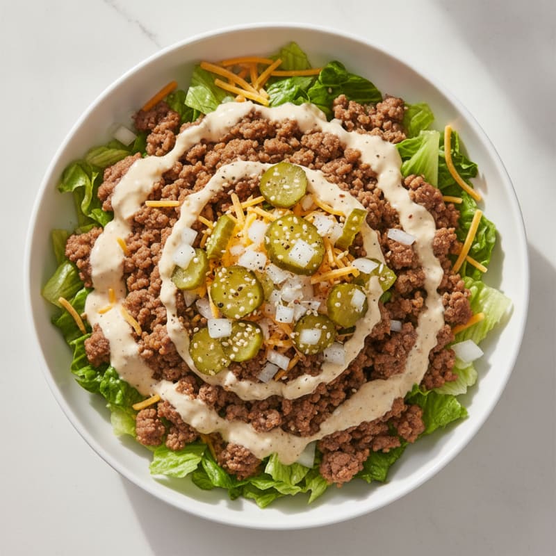 Big Mac Protein Bowl