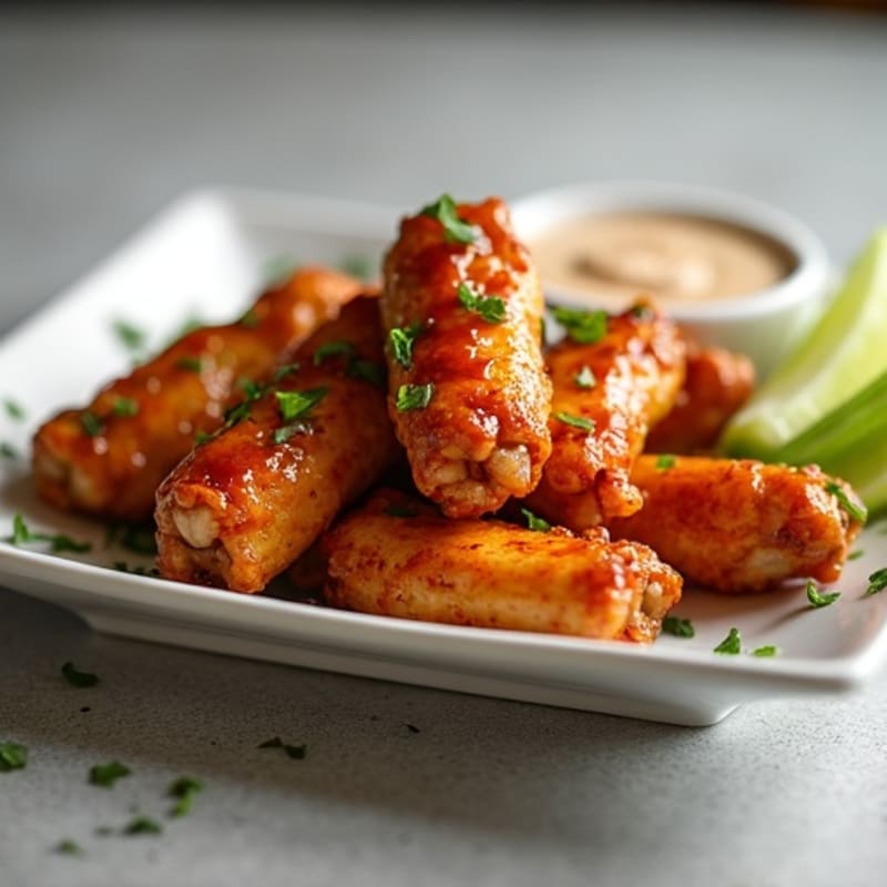 Crispy Baked Honey-Garlic Wings