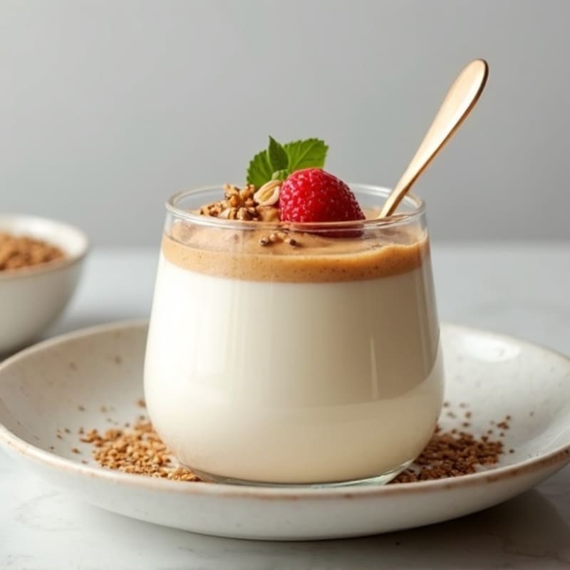 Creamy Greek Yogurt Protein Mousse with Almond Butter