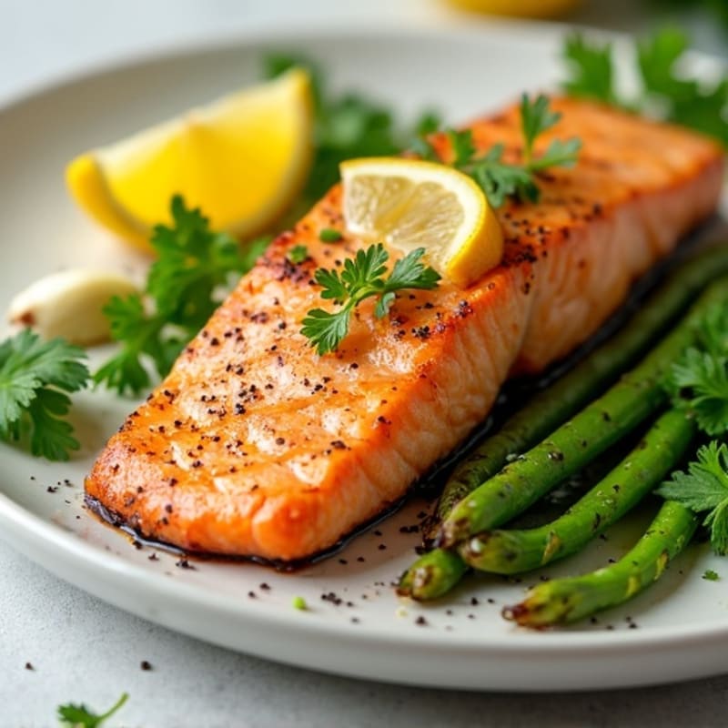 Lemon Herb Grilled Salmon