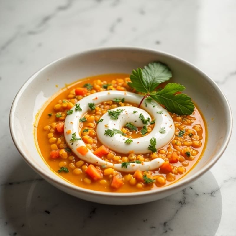 Creamy Coconut Red Lentil Dal