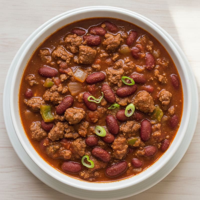 Slow Cooker Beef Chili