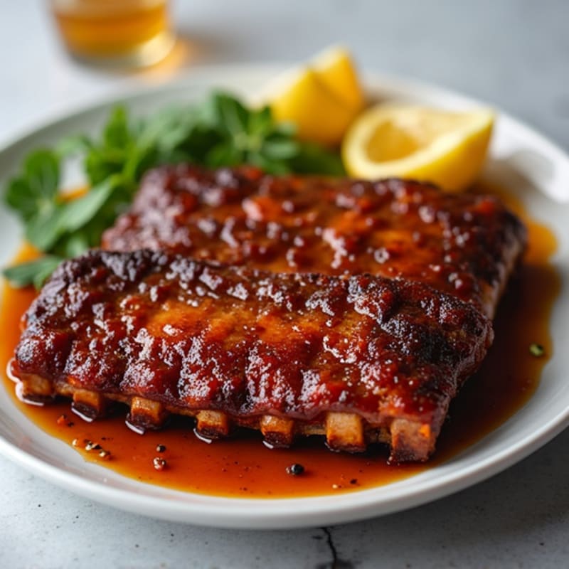 Sweet-Smoky Oven-Baked Baby Back Ribs