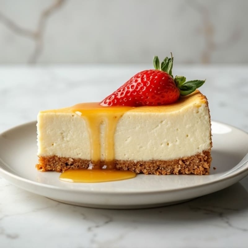 Creamy Greek Yogurt Protein Cheesecake