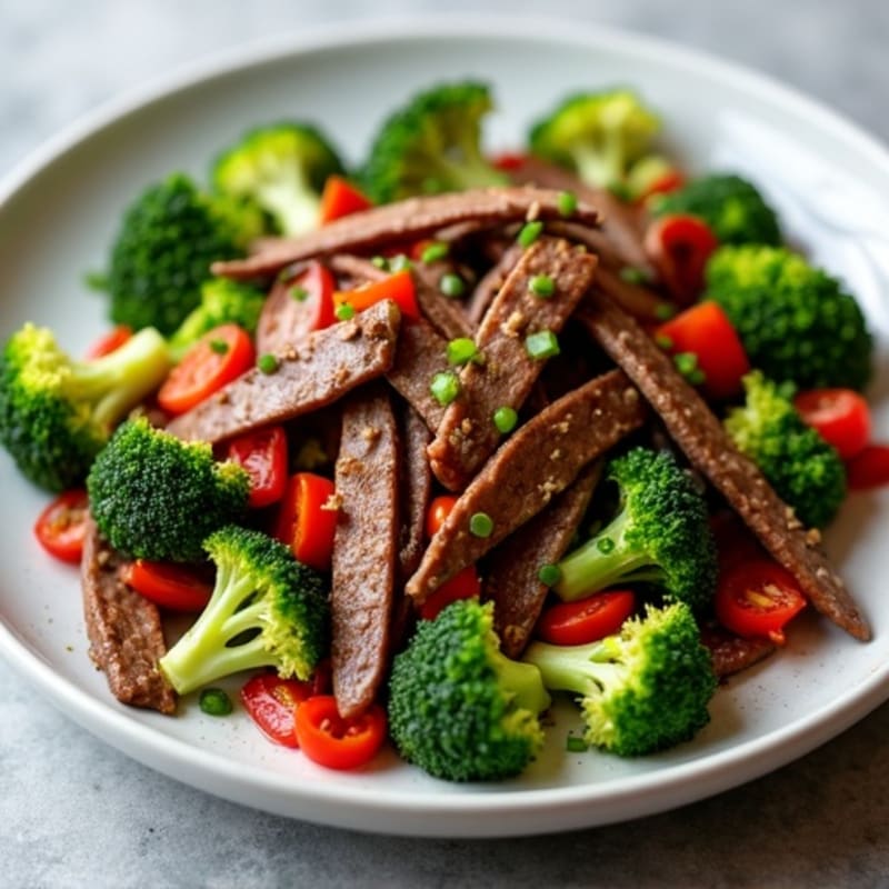 Ginger-Garlic Beef and Broccoli Stir-Fry