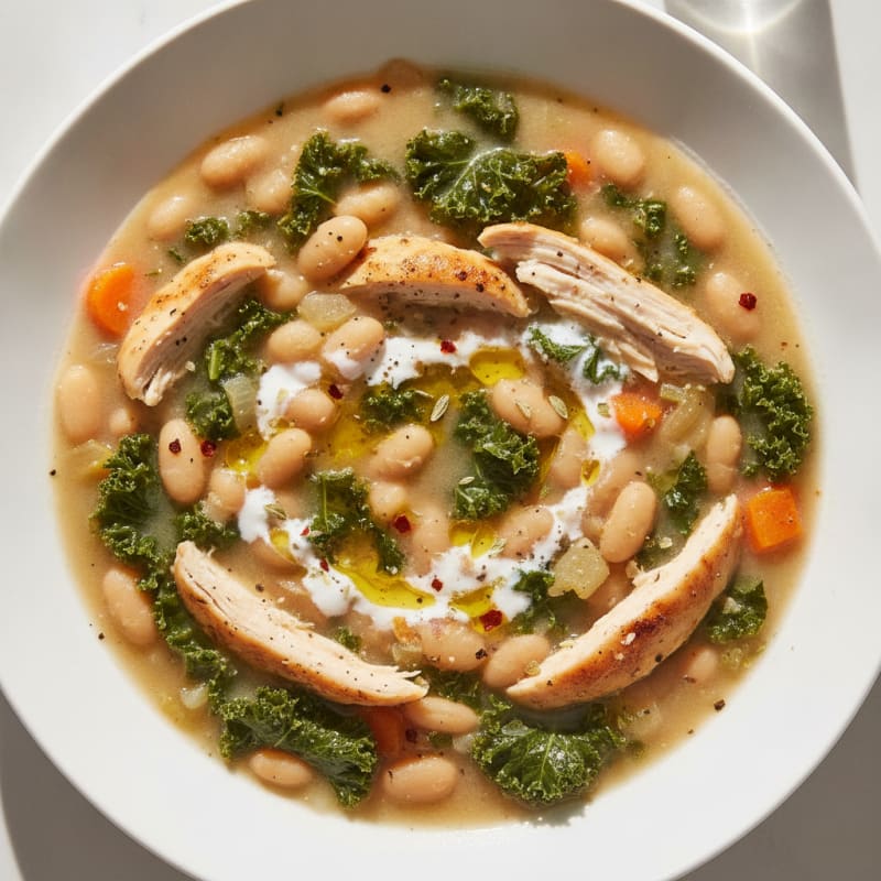 Tuscan White Bean and Kale Soup