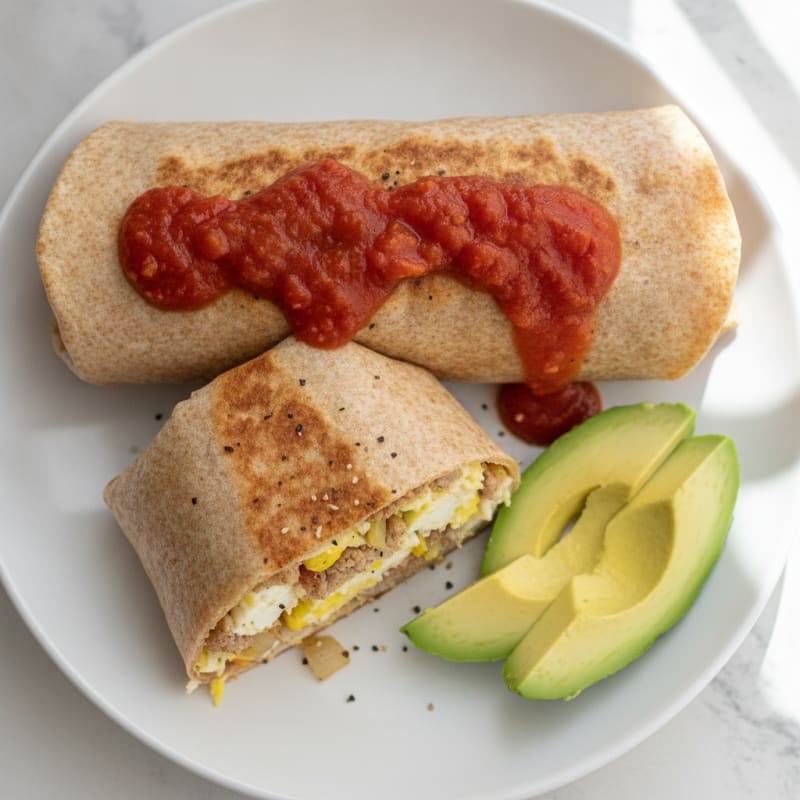 Ultimate Loaded Breakfast Burrito