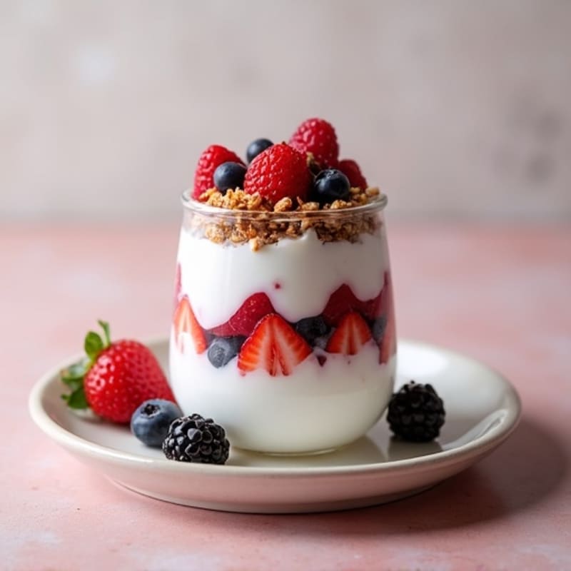 Berry Protein Yogurt Parfait