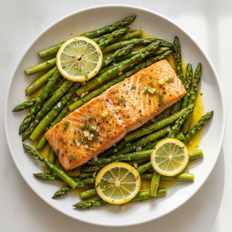 Sheet Pan Lemon Herb Salmon