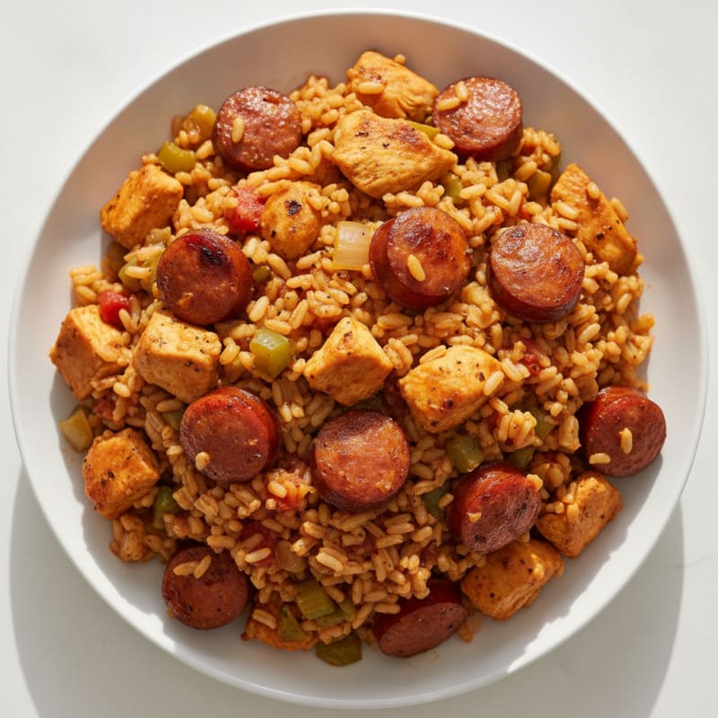 Creole Jambalaya with Andouille Sausage