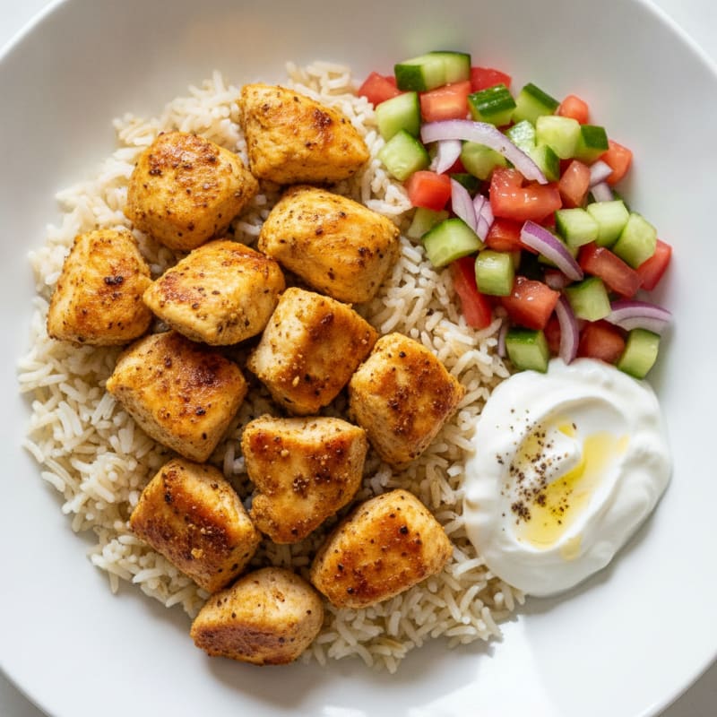 Chicken Shawarma Rice Bowl