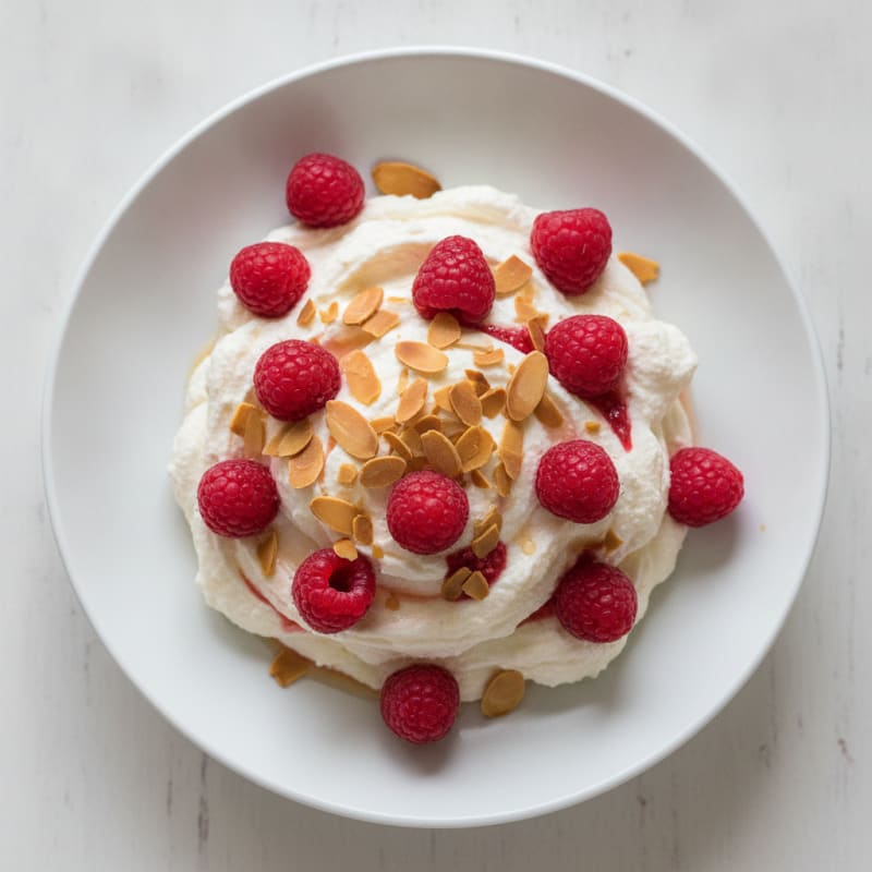Silky Greek Yogurt Protein Mousse with Berries