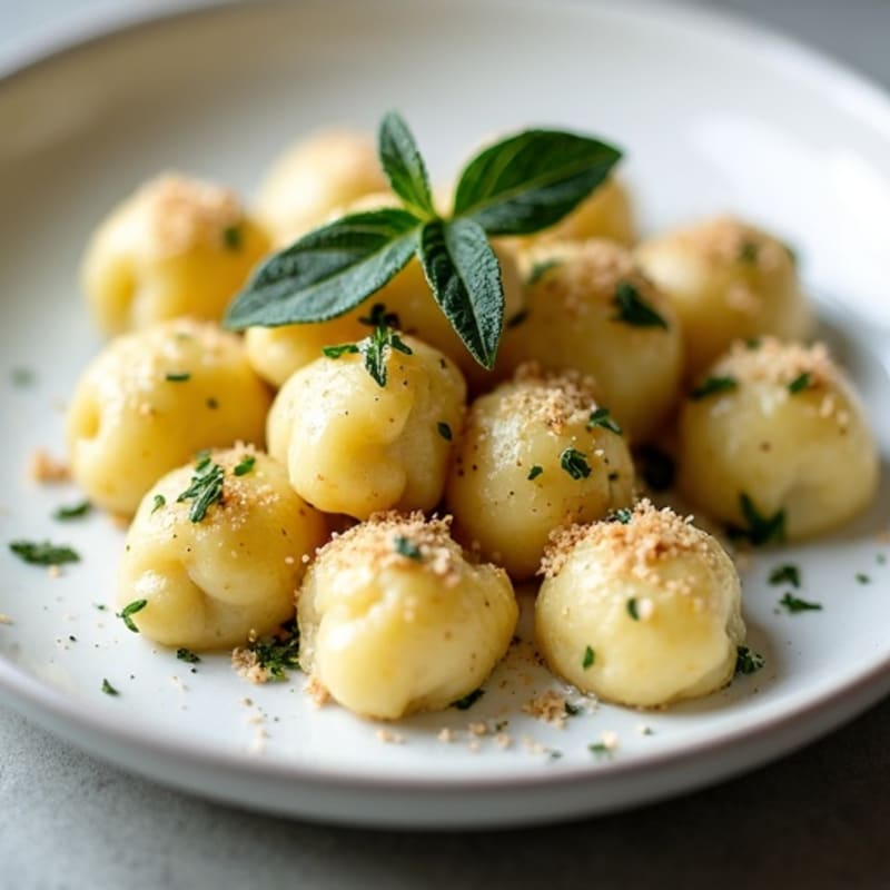 Herb-Roasted Ricotta Gnocchi with Crispy Sage