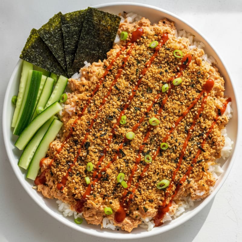 Tuna Sushi Bake with Furikake