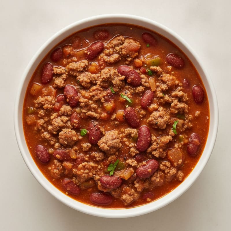 Hearty Beef and Bean Chili