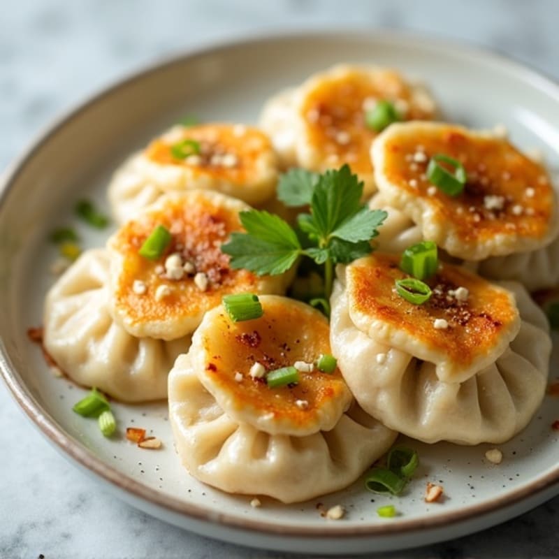 Lightened-Up Chicken and Cauliflower Dumplings