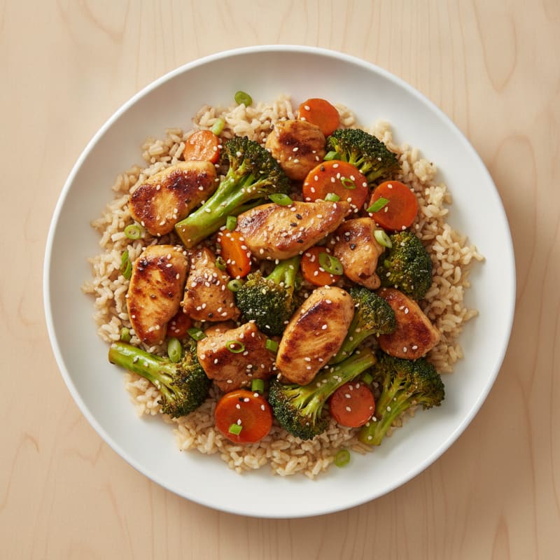 Teriyaki Chicken and Broccoli Stir-Fry