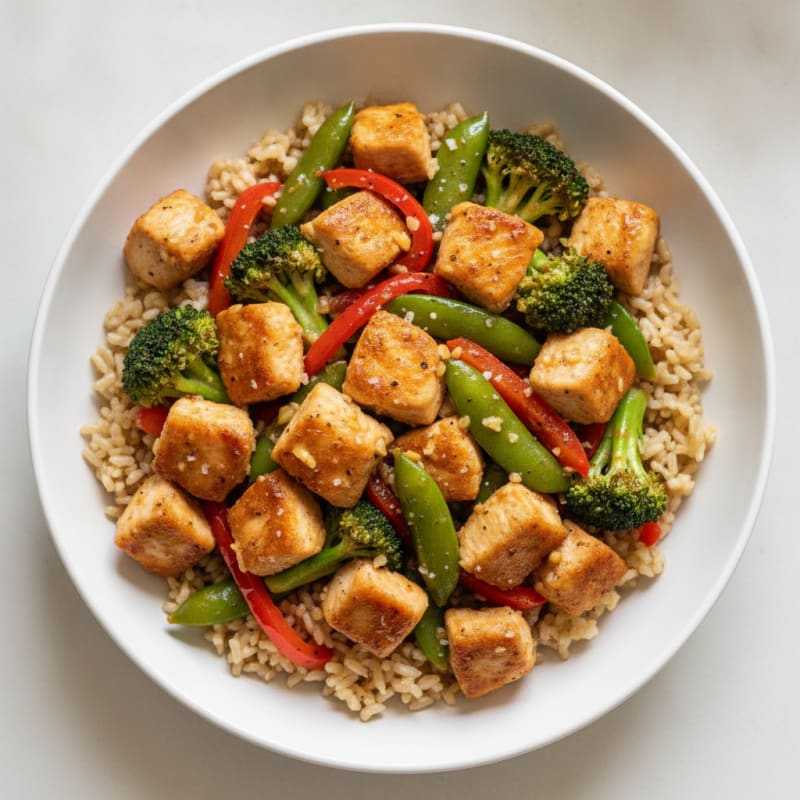 Ginger-Garlic Chicken Stir-Fry