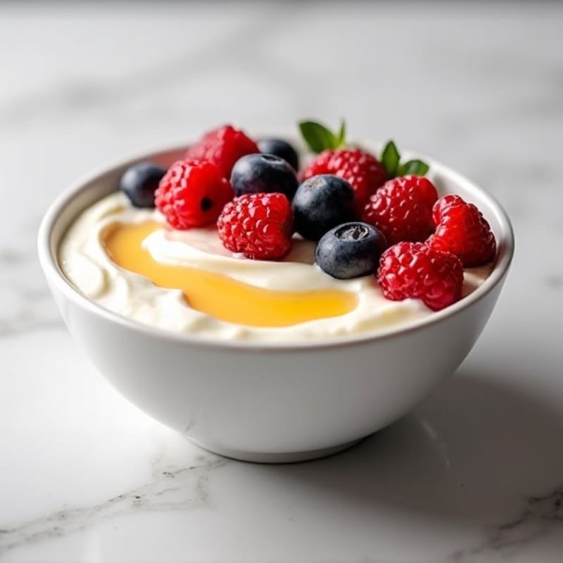 Silky Cottage Cheese and Berry Protein Bowl
