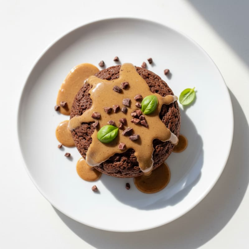 Creamy Chocolate Protein Mug Cake