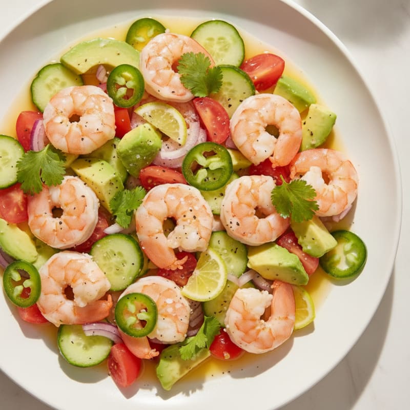 Citrus Shrimp and Avocado Ceviche
