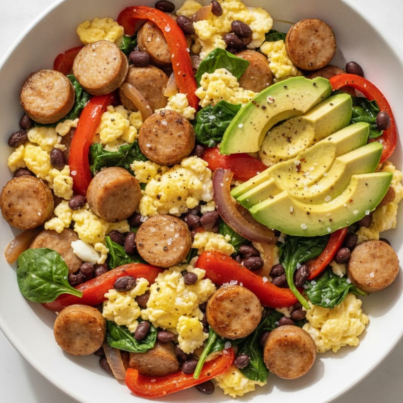 Hearty Grand Slam Breakfast Skillet