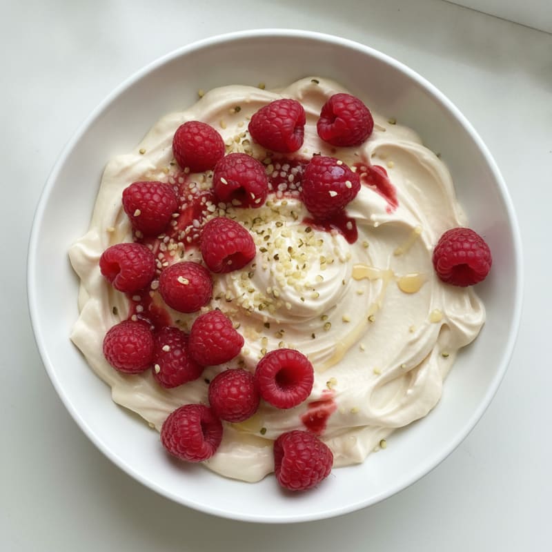 Silky Protein Yogurt Bowl with Berries