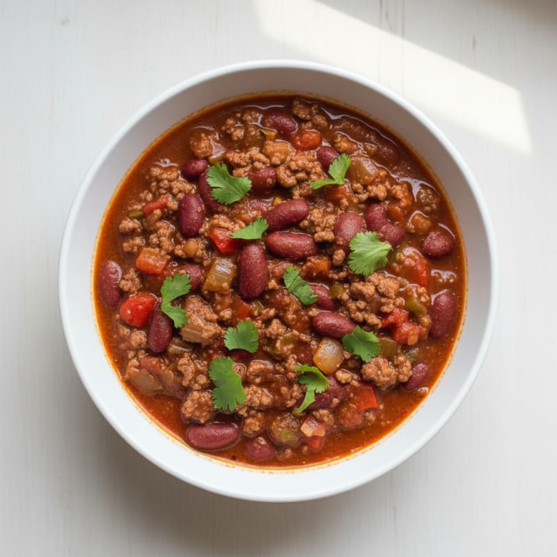 Smoky Beef and Bean Chili