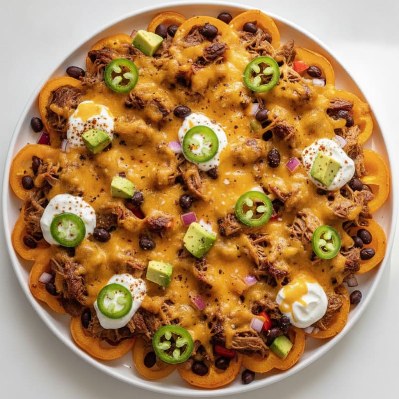 Smoky Pulled Pork Nachos