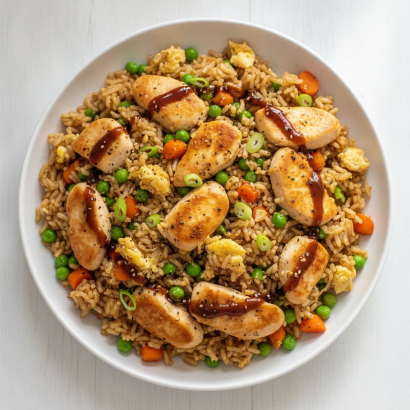 Chicken Fried Rice Skillet