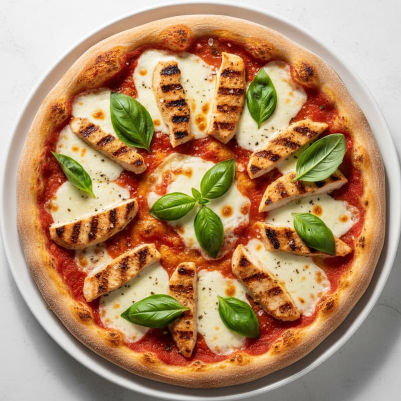 Classic Margherita Pizza with Fresh Basil