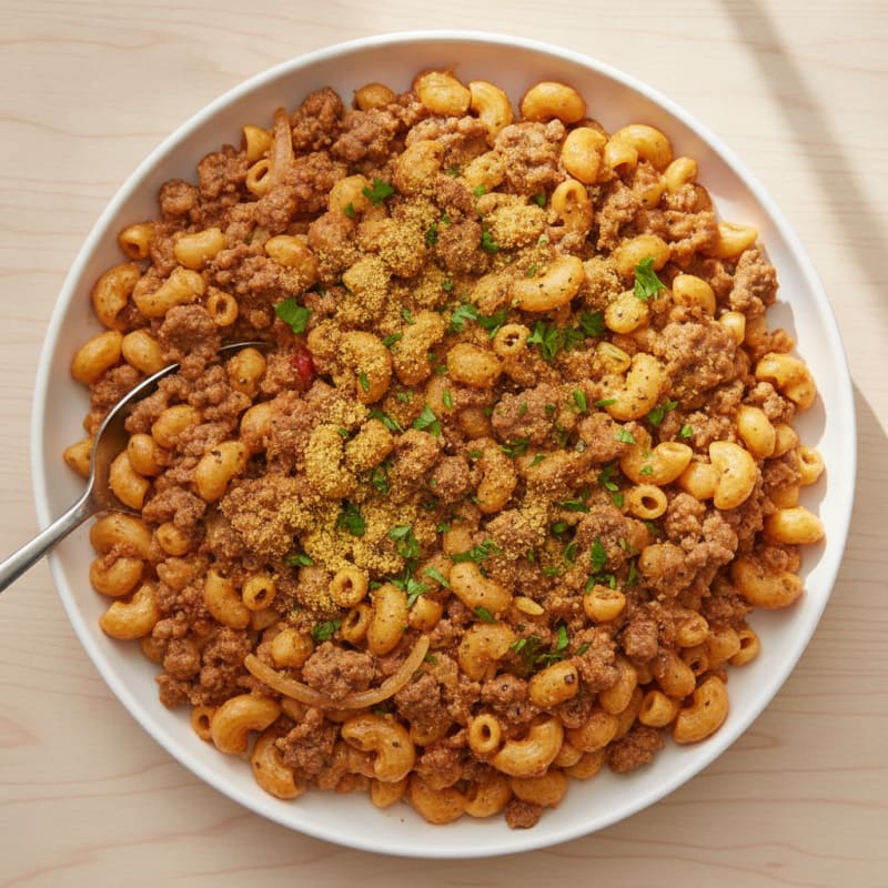 Classic Beef Noodle Skillet
