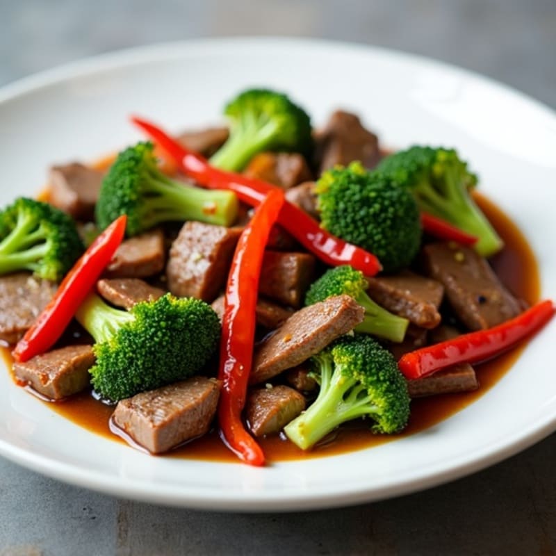 Savory Lean Beef and Crisp Broccoli Stir-Fry