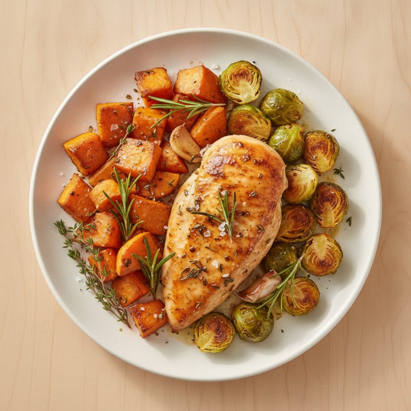 Garlic Herb Roasted Chicken