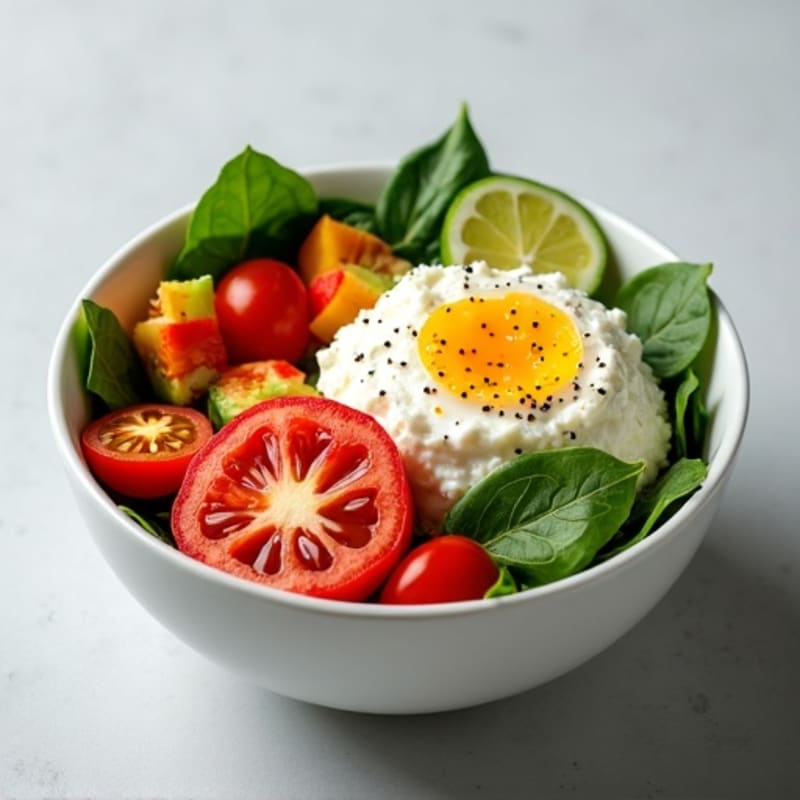 Protein-Packed Savory Cottage Cheese Bowl