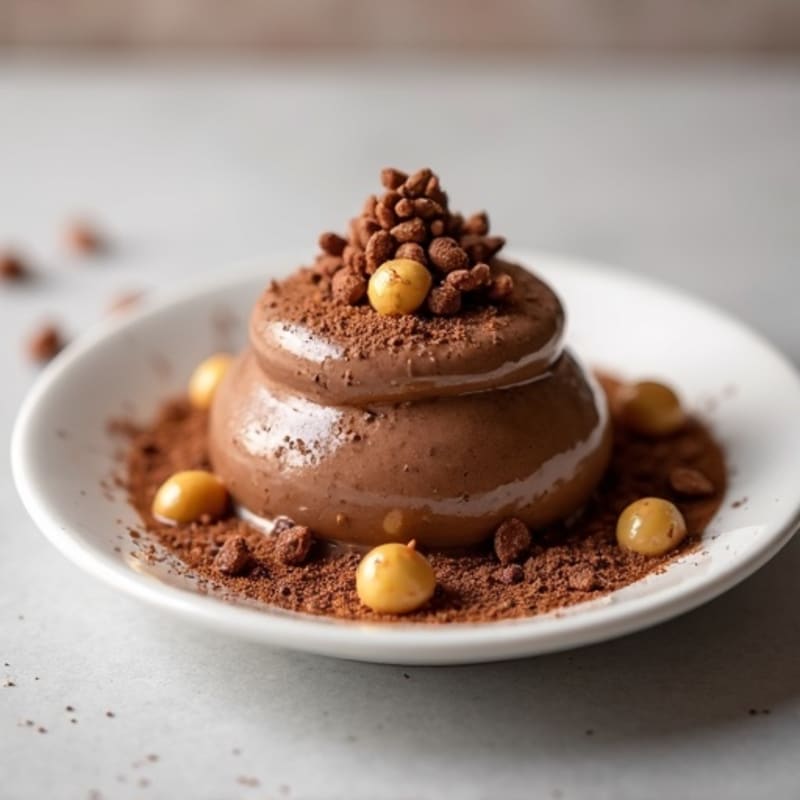 Protein Chocolate Peanut Butter Mousse