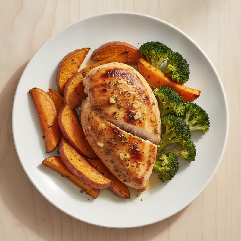 Garlic Herb Roasted Chicken Breast