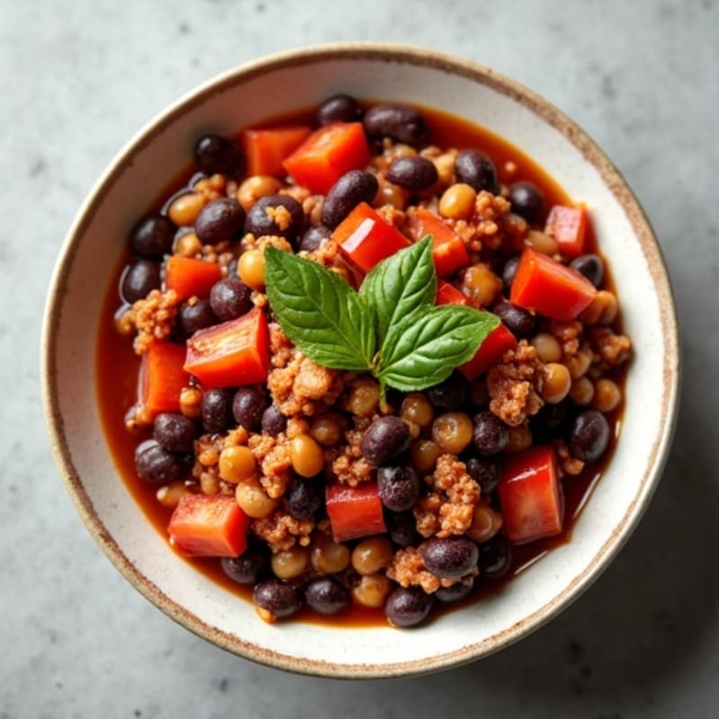 Hearty Turkey and Black Bean Chili