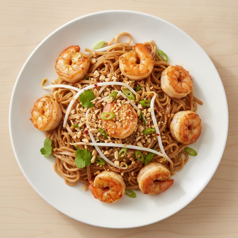 Shrimp Pad Thai Noodles
