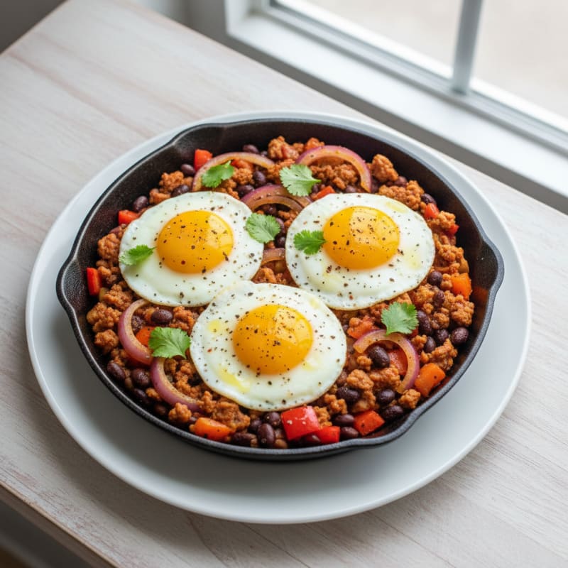 Hearty Grand Slam Breakfast Skillet