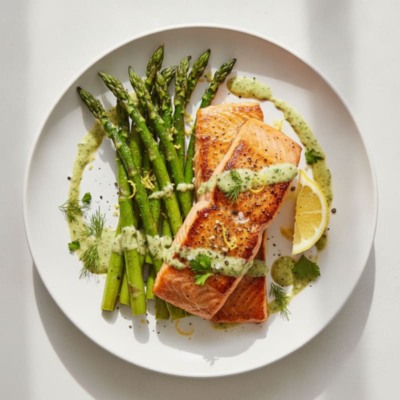 Lemon Herb Grilled Salmon
